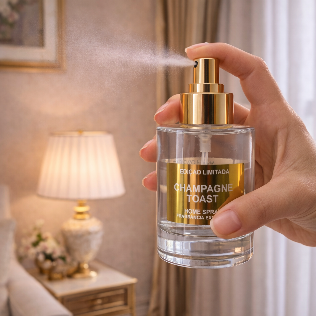 Home Spray Champagne Toast