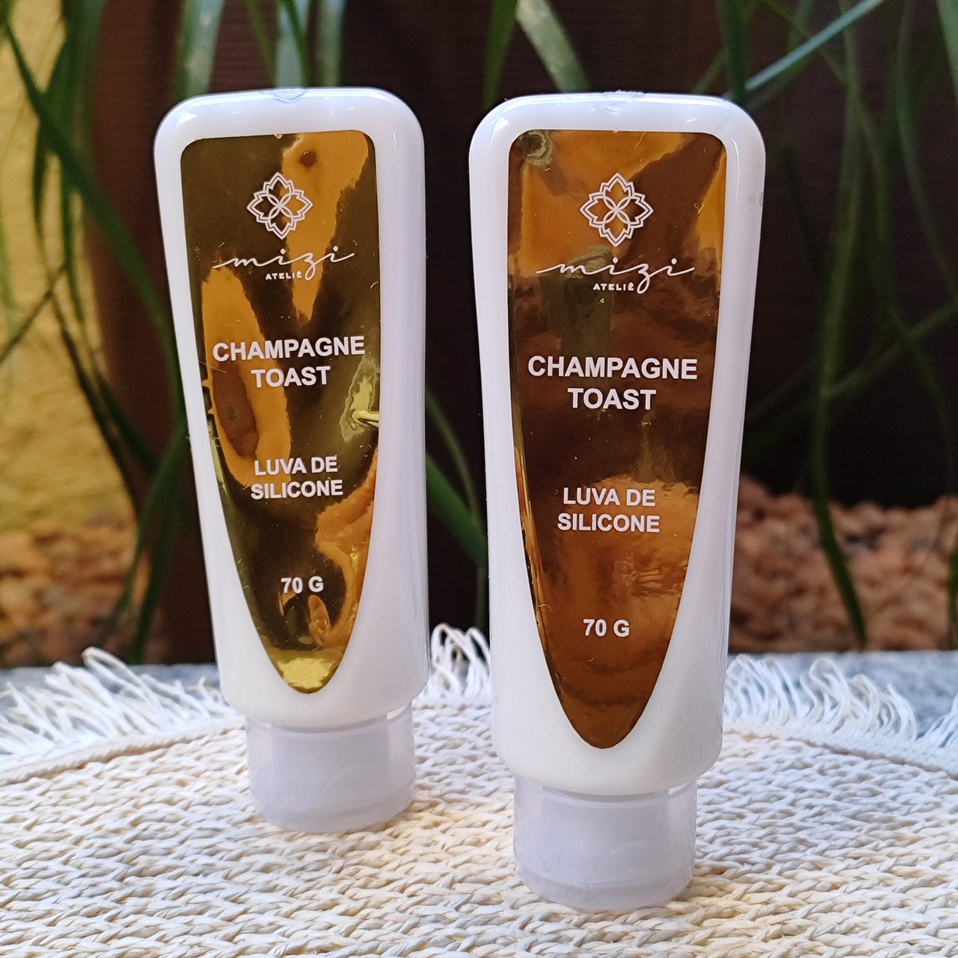 Luva de Silicone Champagne Toast