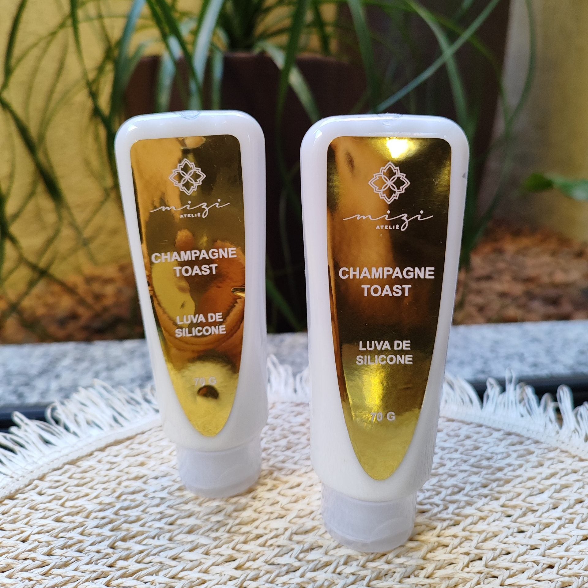 Luva de Silicone Champagne Toast