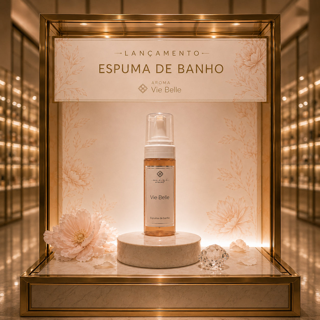 Espuma de Banho Vie Belle – 180 ml