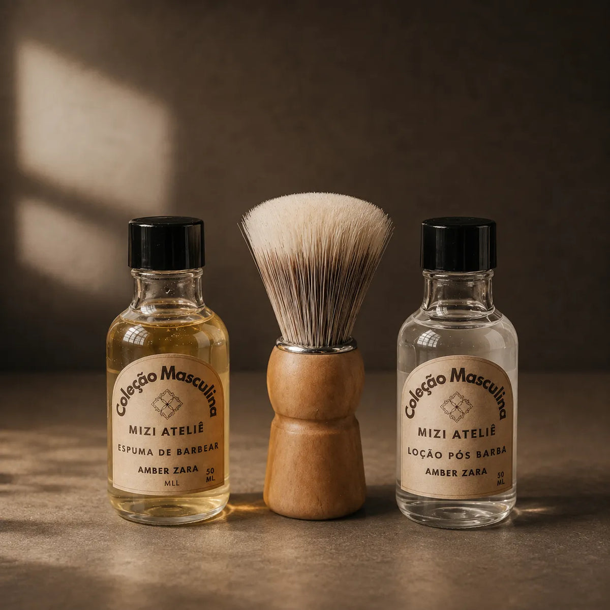 Mini Kit Barbear com Pincel