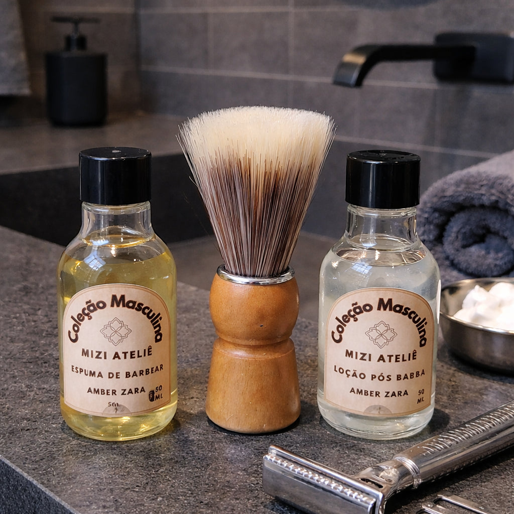 Mini Kit Barbear com Pincel