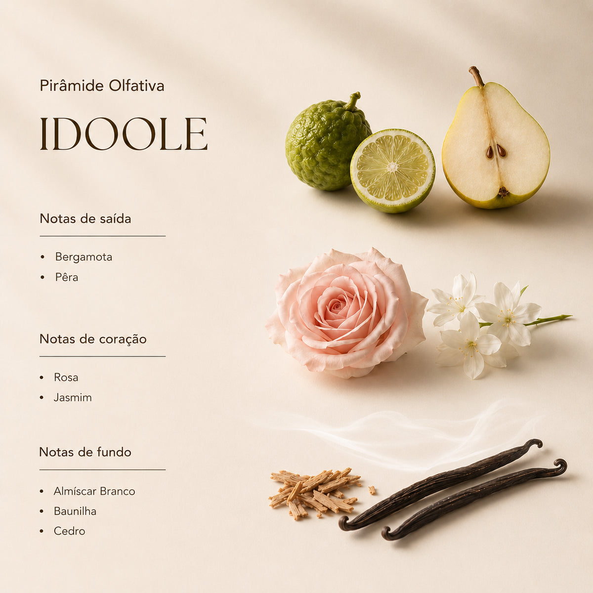 Perfume para Cabelo Idoole – 100 ml