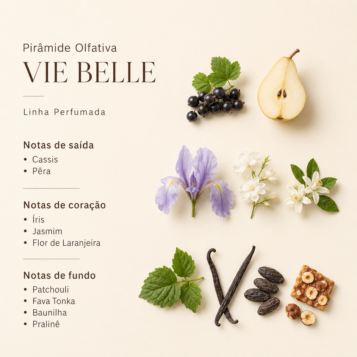 Perfume para Cabelo Vie Belle – 100 ml