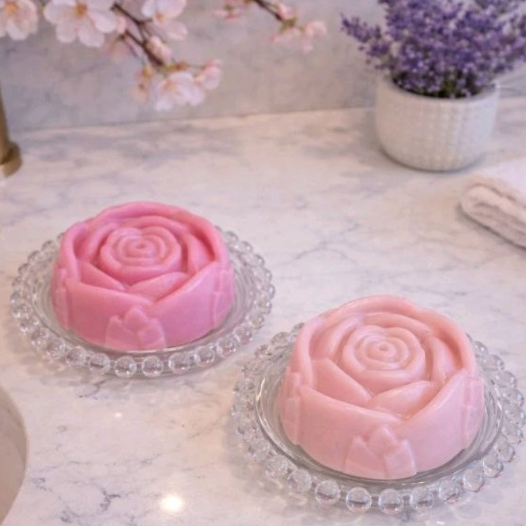 Sabonete Floral com Pires Cristal