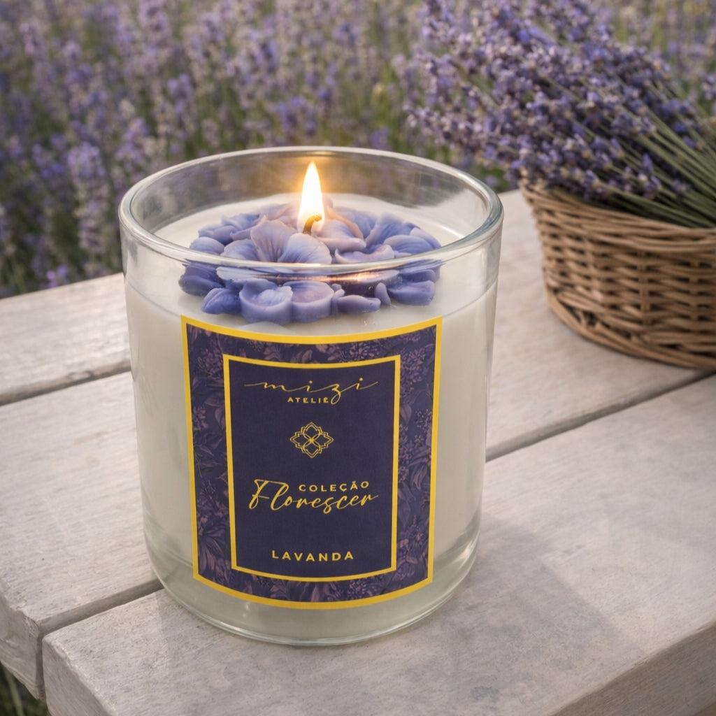 Vela Aromática Coleção Florescer 180g