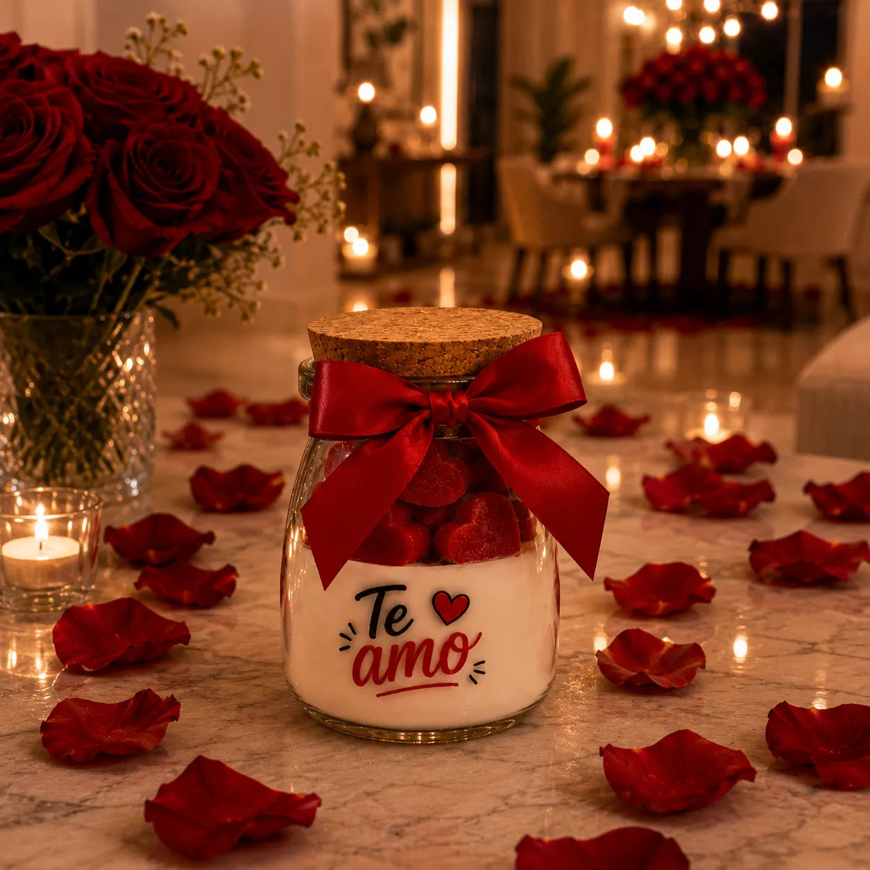 Vela Te Amo Cereja & Avelã