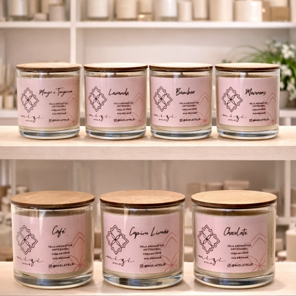 Vela Mizi Ateliê 200g