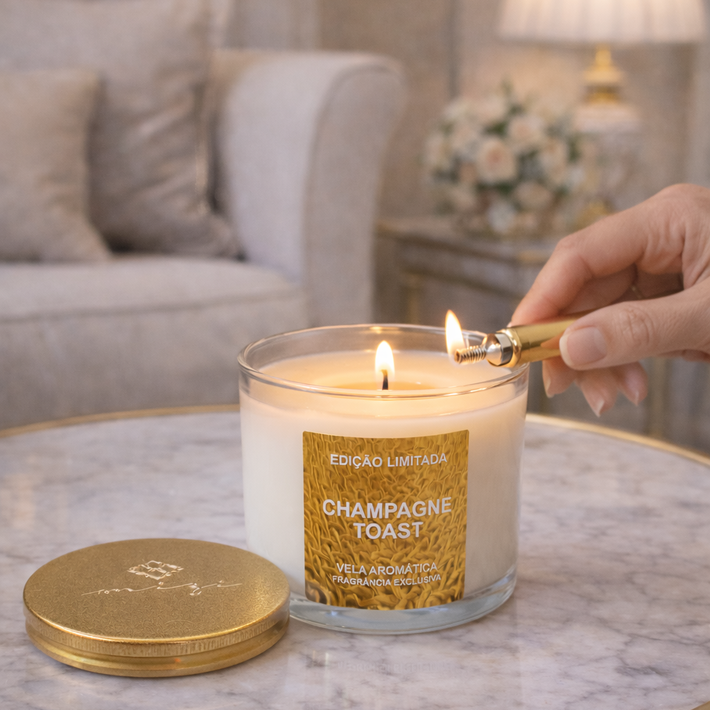 Vela Champagne Toast 100g - Imagem 2
