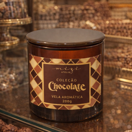 Vela Chocolate 200g