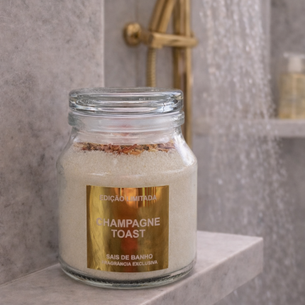 Sais de Banho Champagne Toast