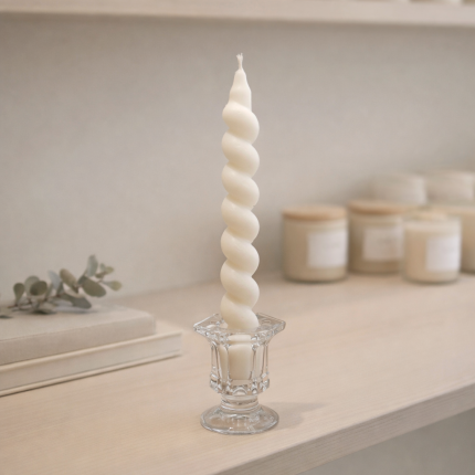 Vela Castiçal Espiral