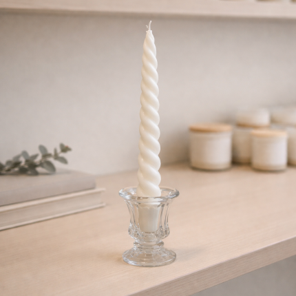 Vela Castiçal Ondulada
